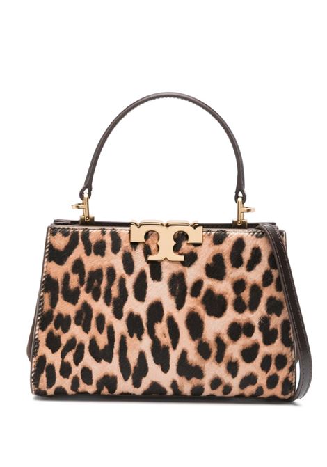 Multicolored leopard-print eleanor hand bag Tory burch - women